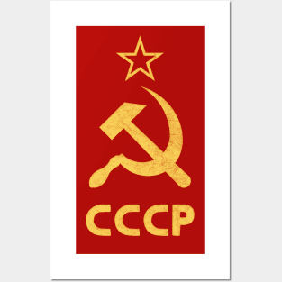 CCCP ///////// Soviet Vintage Style Design Posters and Art